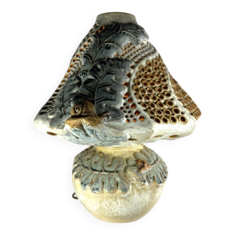 Bernard Rooke 1970 Vintage Ceramic Snail Lamp England
