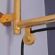 Wall lamp with telescopic counterweight Stilnovo brass