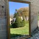 Miroir ancien doré 159x104cm