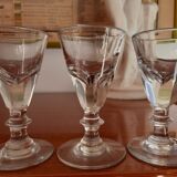 Set of 3 glasses bistro liqueur
