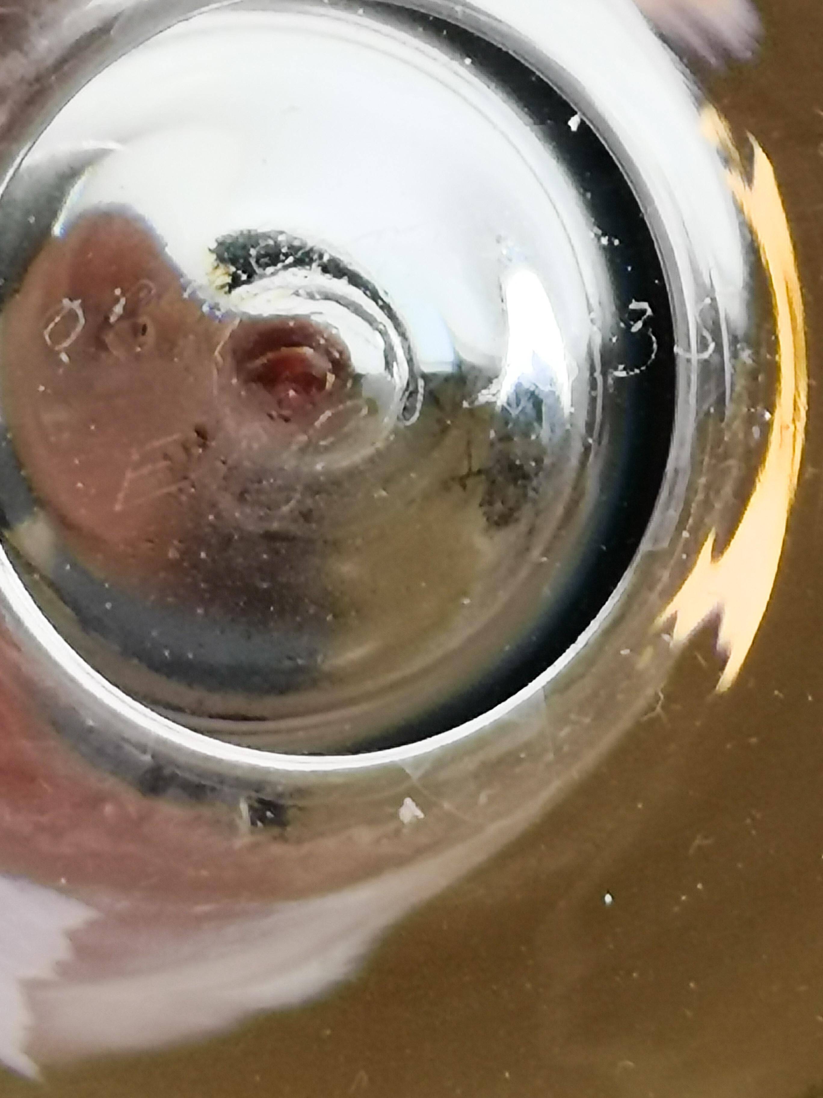 Midcentury display vase by Nils Landberg, Orrefors, circa 1950.