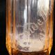 Ancien siphon de bistrot eau de seltz rose saumon grande limonade de vichy
