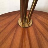 Floor lamp table