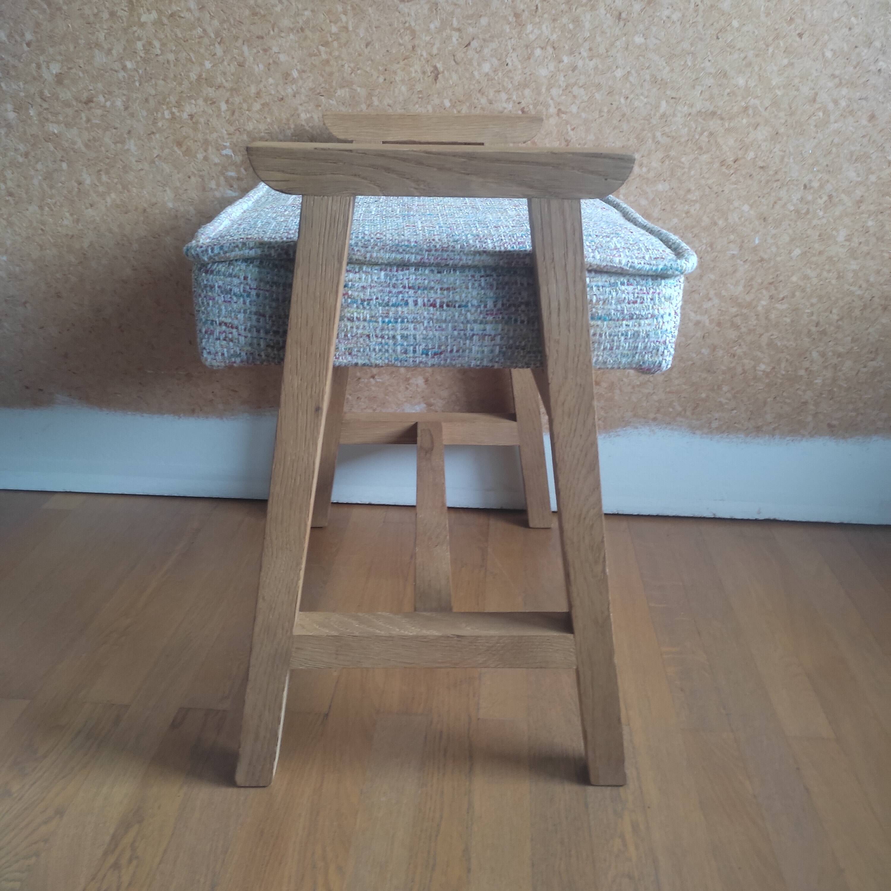 Tabouret Guillerme et Chambron