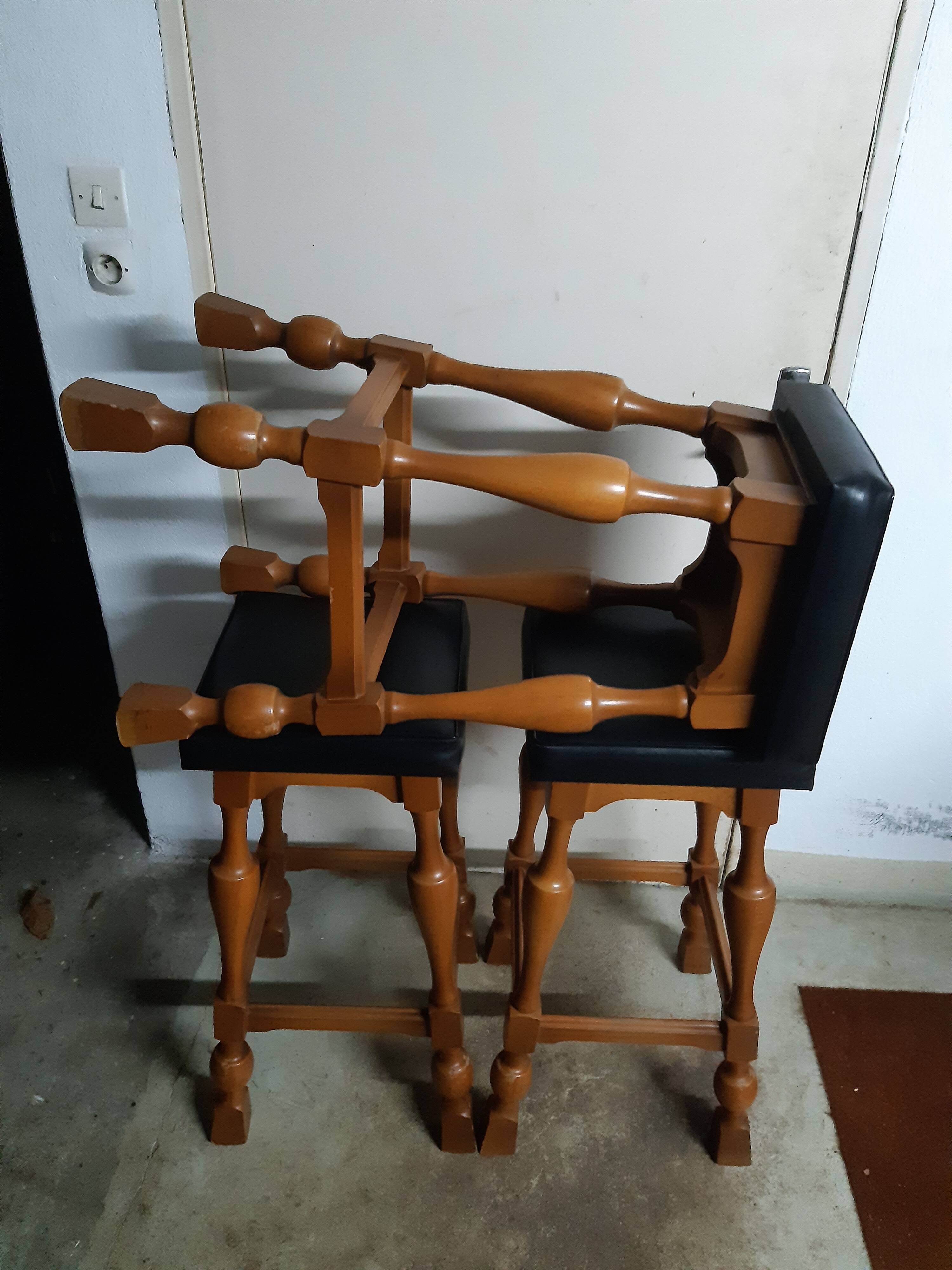 Bar stools 1960 ilse möbel mid-century