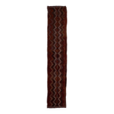 Vintage Turkish hallway rug 75x380 cm