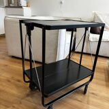 Modern folding serving trolley