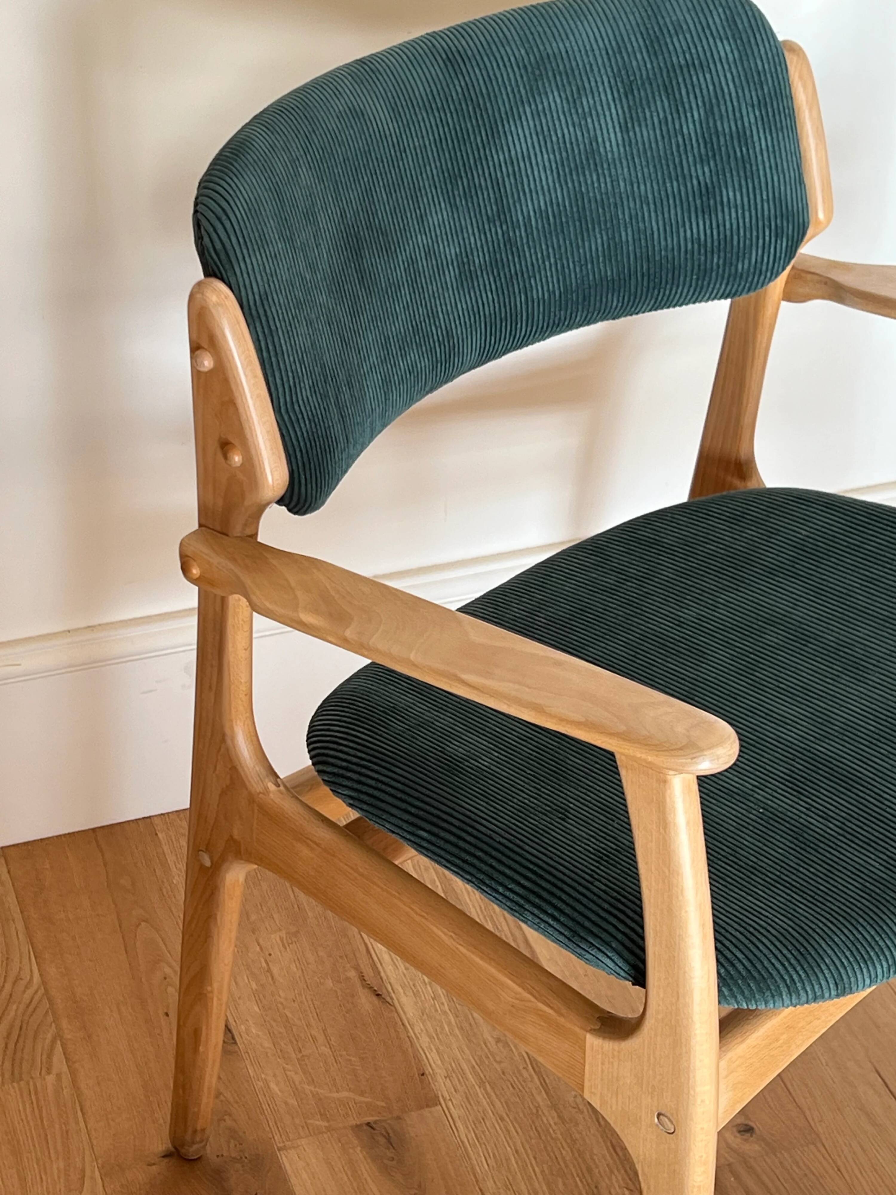 Vintage Danish armchair "Model 50" – Erik Buch for O.D. Møbler, 1960s (2 available)