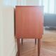 Renovated vintage English commode, 1950s-60s.