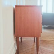Commode anglais vintage rénovée, années 50-60