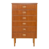 Scandinavian vintage sextinavian chest of drawers