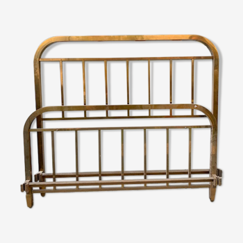 Old brass bed