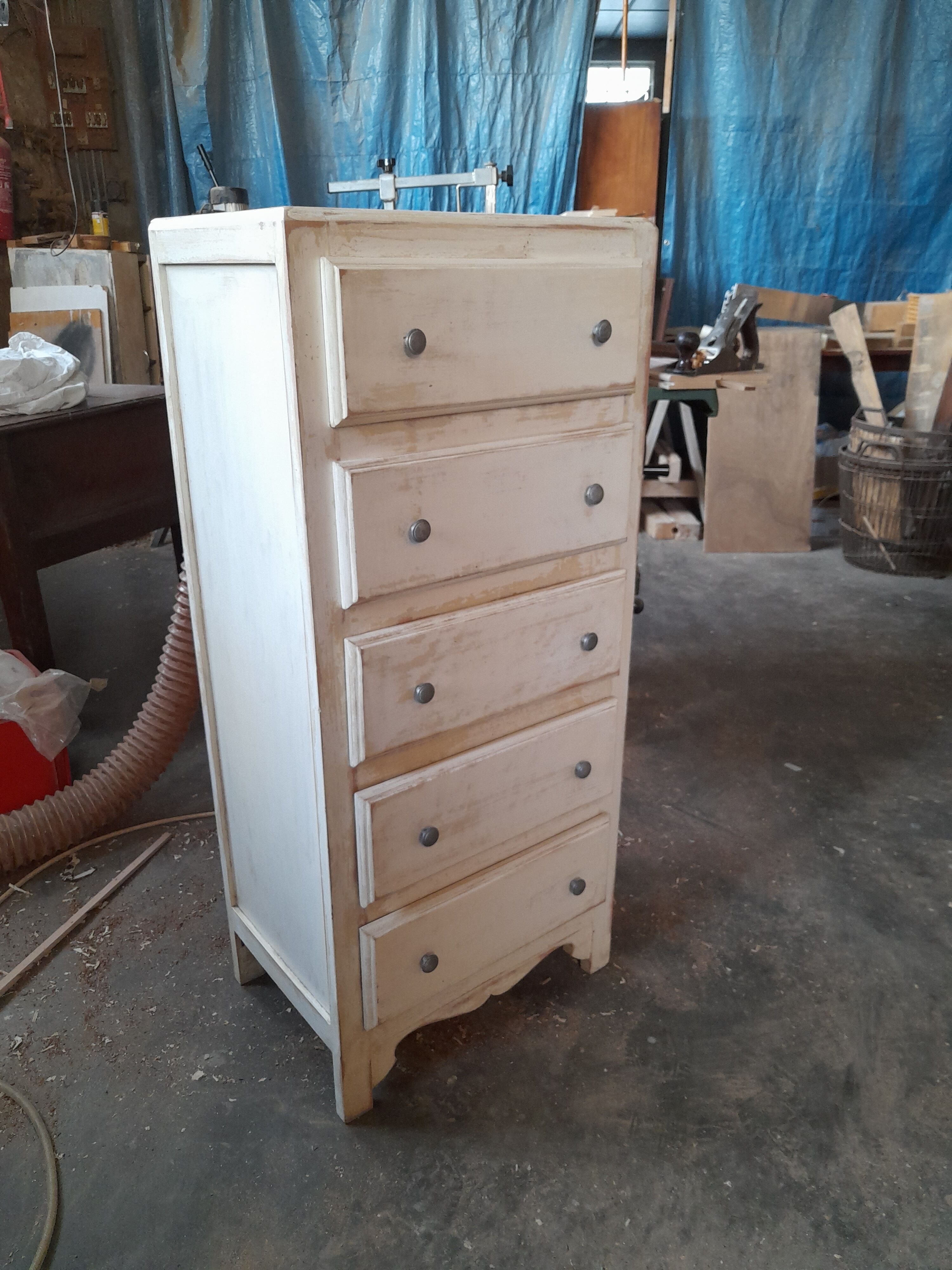 Vintage wabi-sabi chest of drawers