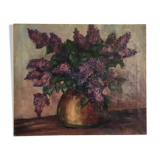 Painting oil XIX ieme