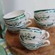 Set of 6 coffee cups