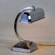 Lampe de banquier chromée et articulée,  Art Déco 1940