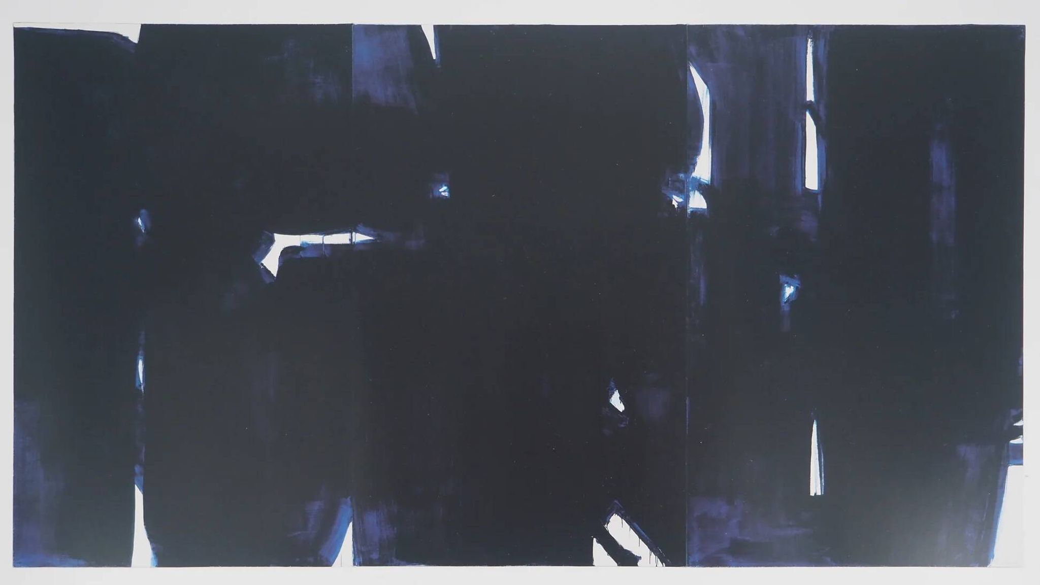 Pierre Soulages: Painting June 3, 1967 - Original signed poster