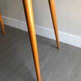 Vintage coffee table compass legs