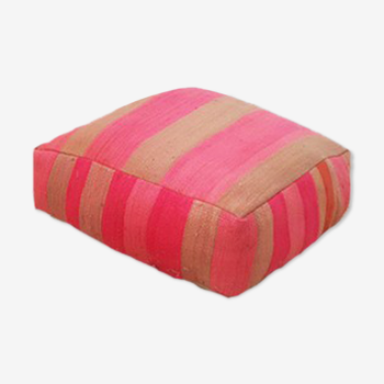 Pouf marocain kilim 60x60x20cm