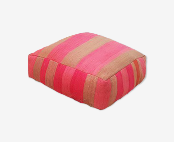 Pouf marocain kilim 60x60x20cm