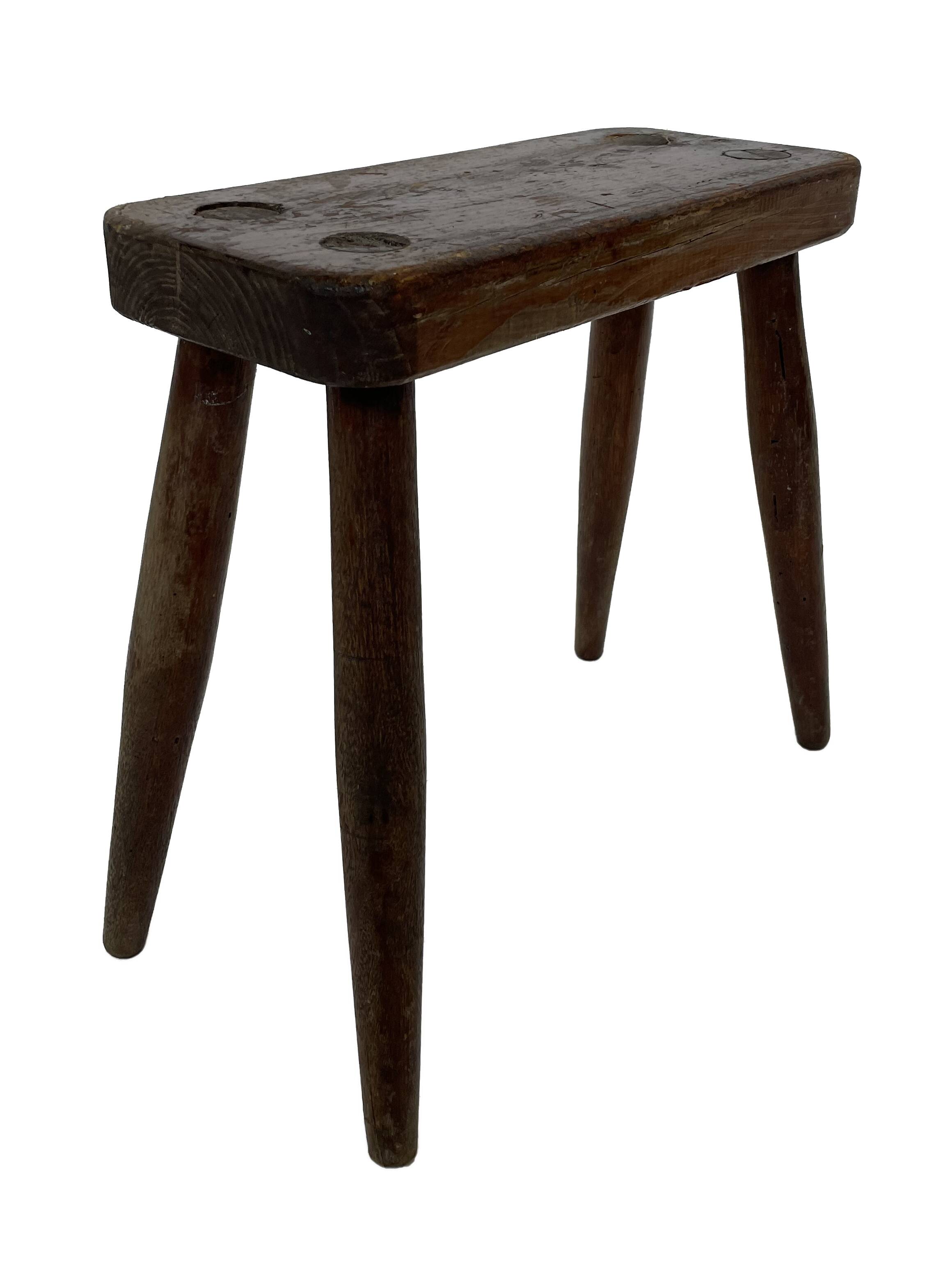 Small wabi sabi table 1950s design minimalist brutalist