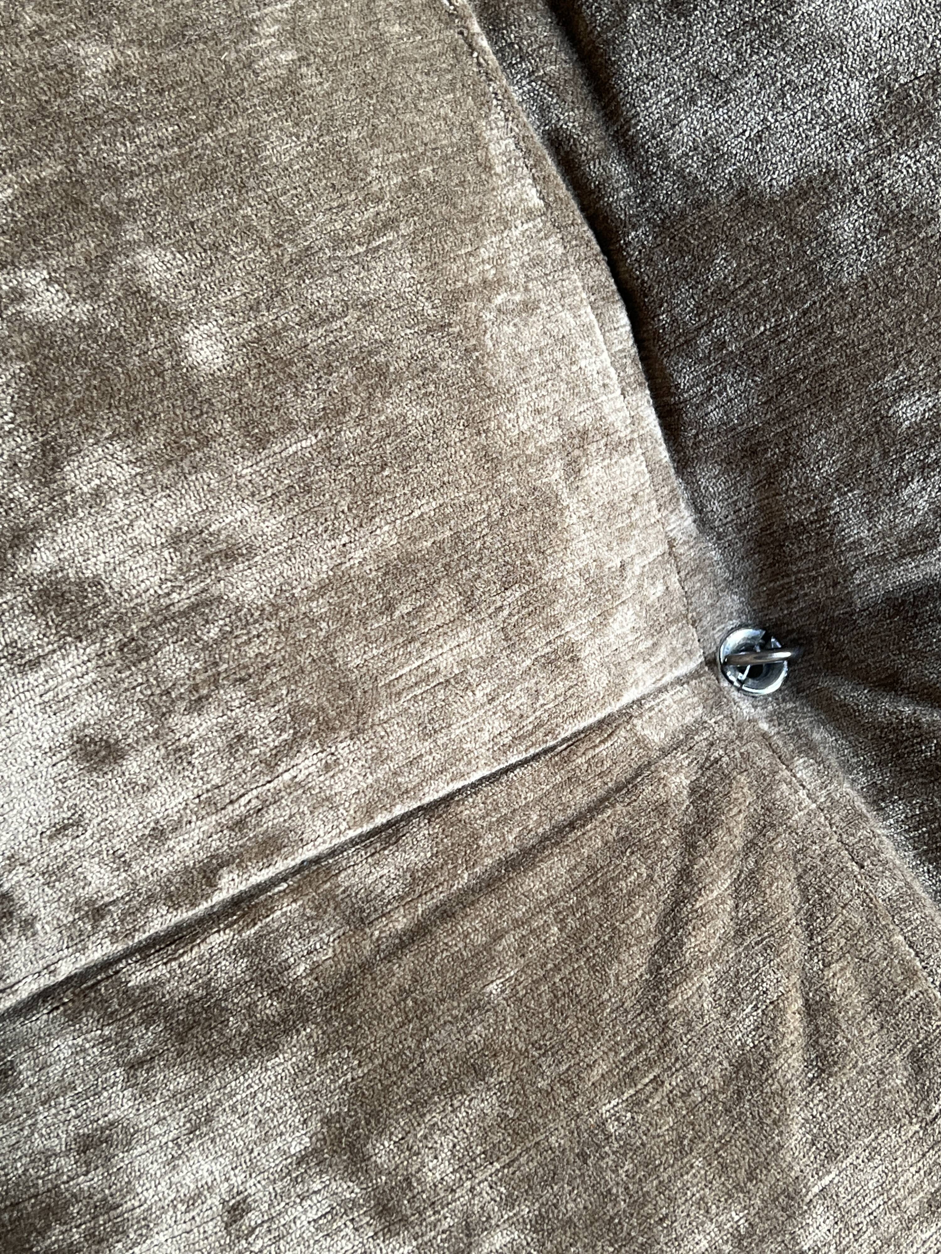 Canapé camaléonda en velours ras par Bellini pour B&B italia, design 1970