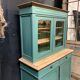 Vaisselier ancien vert vintage