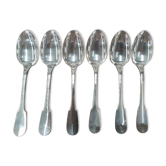 6 tablespoons Christofle silver metal