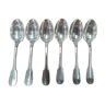 6 tablespoons Christofle silver metal