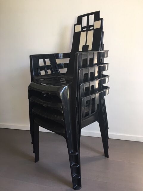 4 chaises 'Boston' de Pierre Paulin pour Henry Massonnet
