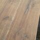 Farm table 2 drawers solid oak raw wood