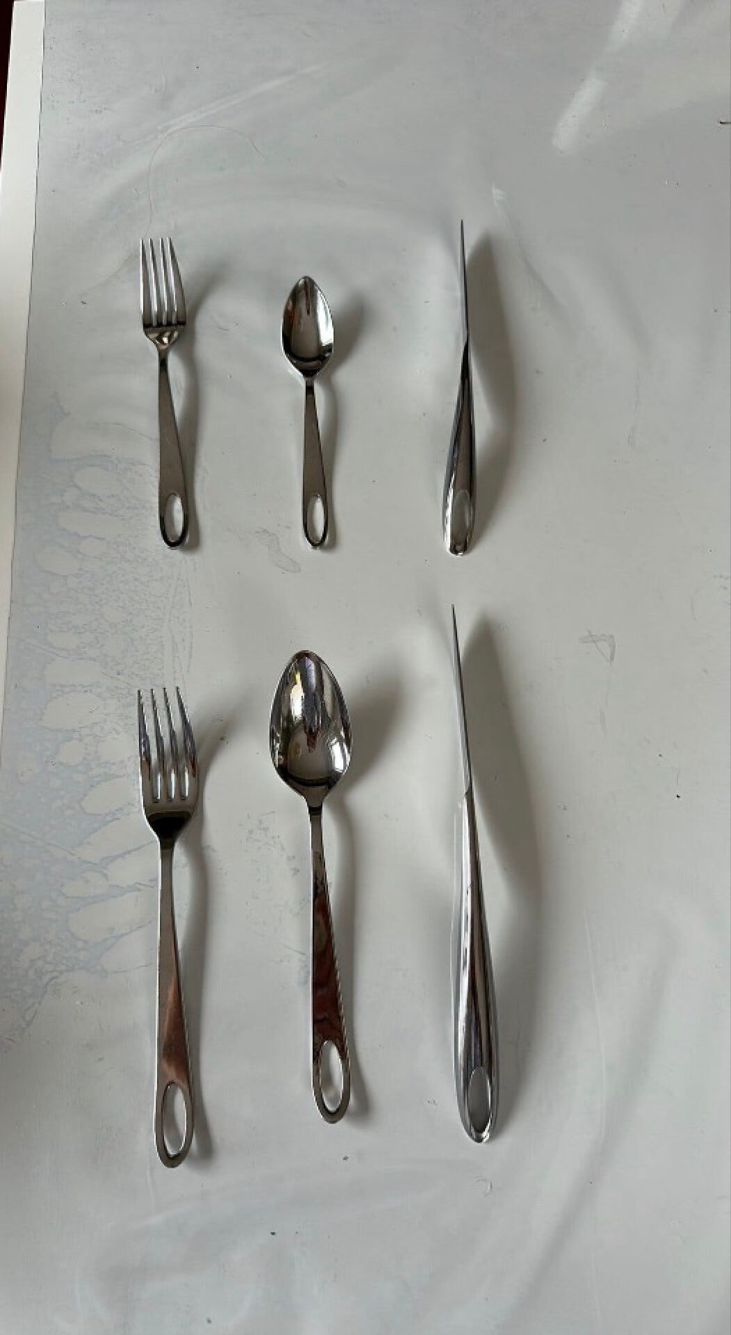 Ménagère complète, comprenant 72 couverts Alessi par Philippe Starck