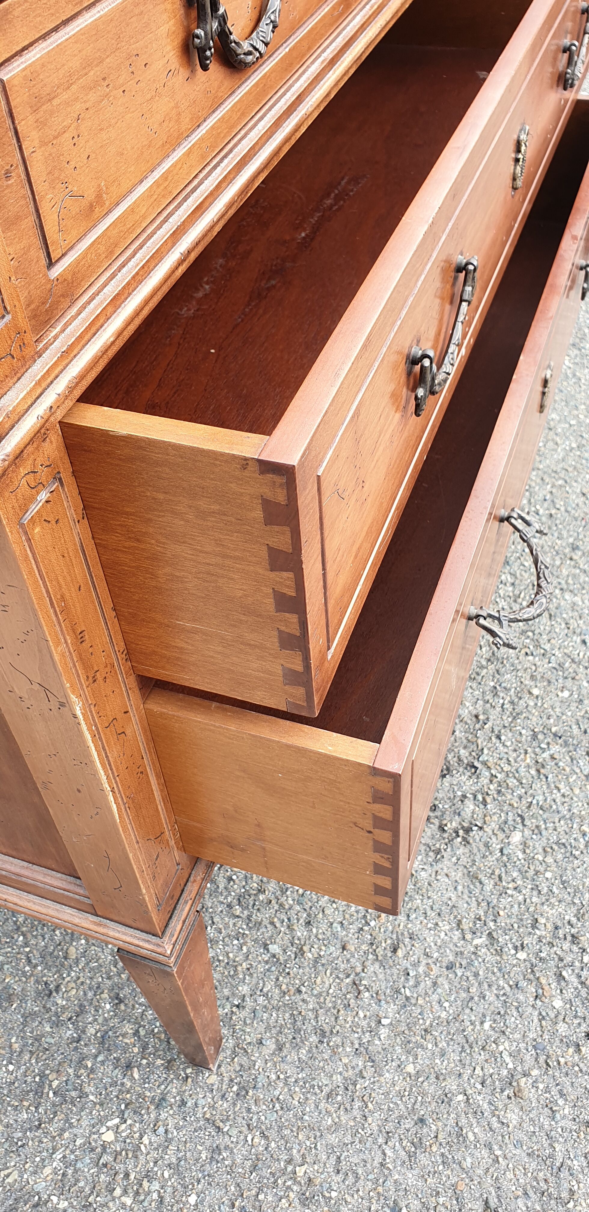 Chest of drawers louis xvi 4 drawers