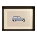 Cadre design déco - renault 4l r4