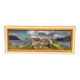 Original Swedish Oil On Panel – “Huts” By Bo Sjööberg