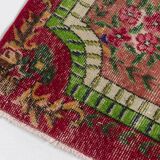 Flower Design Oushak Turkish Floral Rug SKU 2645