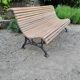 Banc de jardin ancien