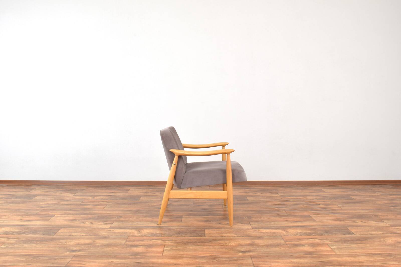 Mid-Century Polish Lounge Chairs by J. Kędziorek, 1960s. Set of 2.