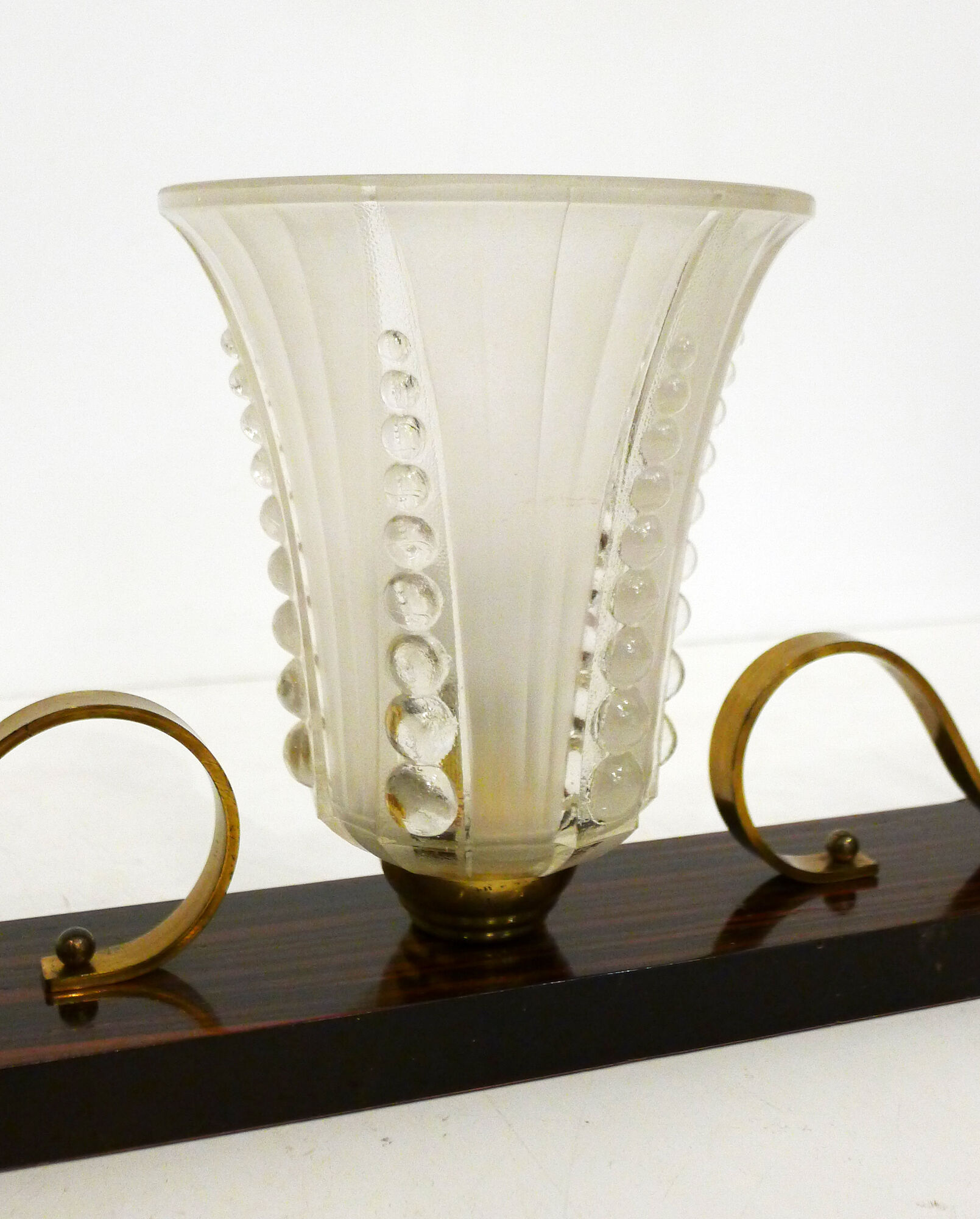 Lampe art déco cygnes à poser