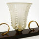 Lampe art déco cygnes à poser