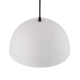 metallic white pendant hanging light, hanging lamp 14"
