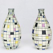 Vases Villeroy et Boch 1950