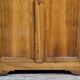 Exceptional Empire period wardrobe in solid walnut, 19th century, circa 1800