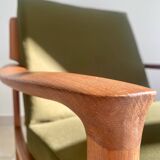 Danish Scandinavian armchair in teak