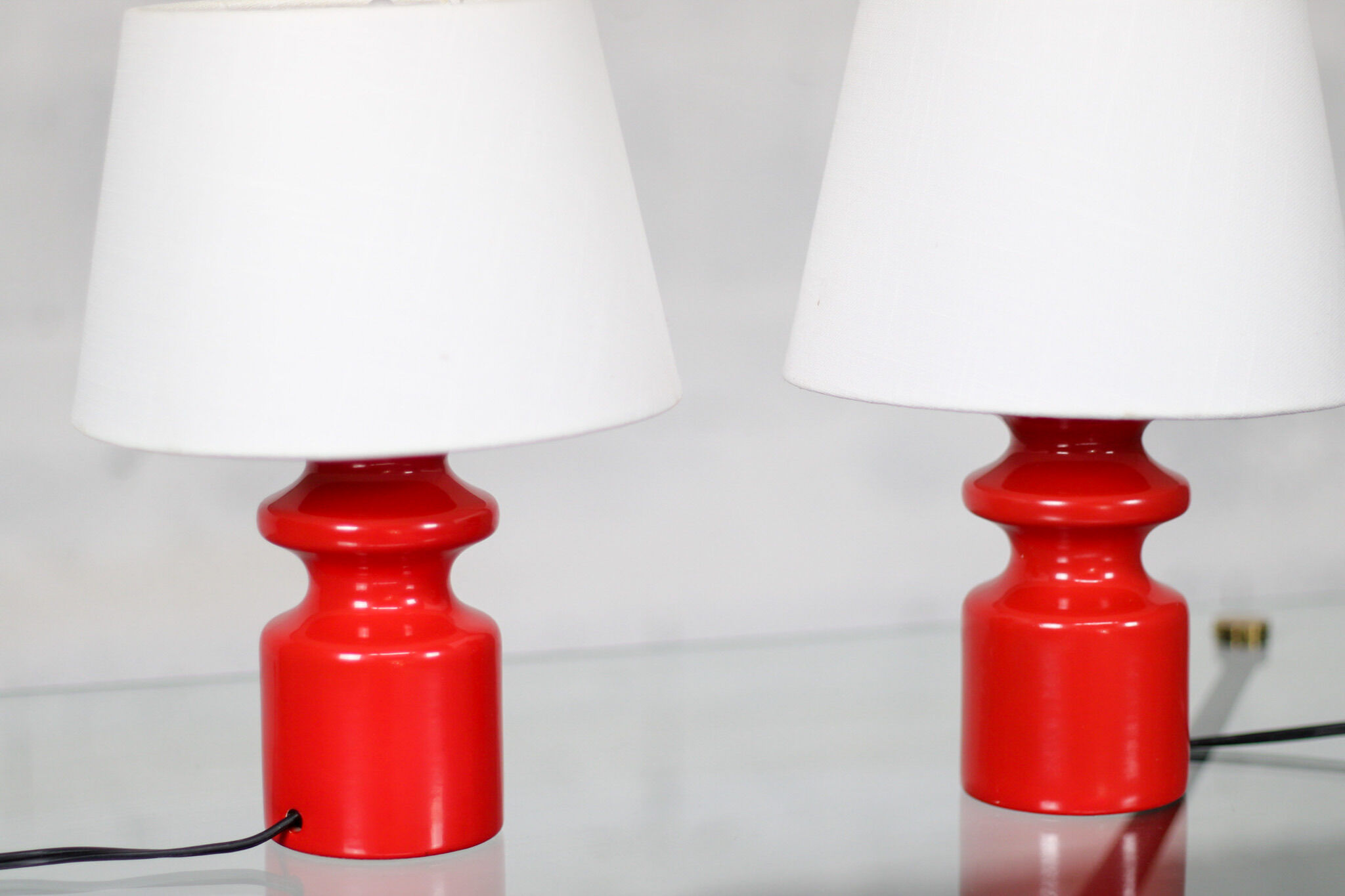 Pair of Danish bedside lamps 70
