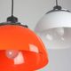Vintage 2240 Faro pendant lamp by Luigi Massoni for Guzzini & Meblo, 1960s, set of 2