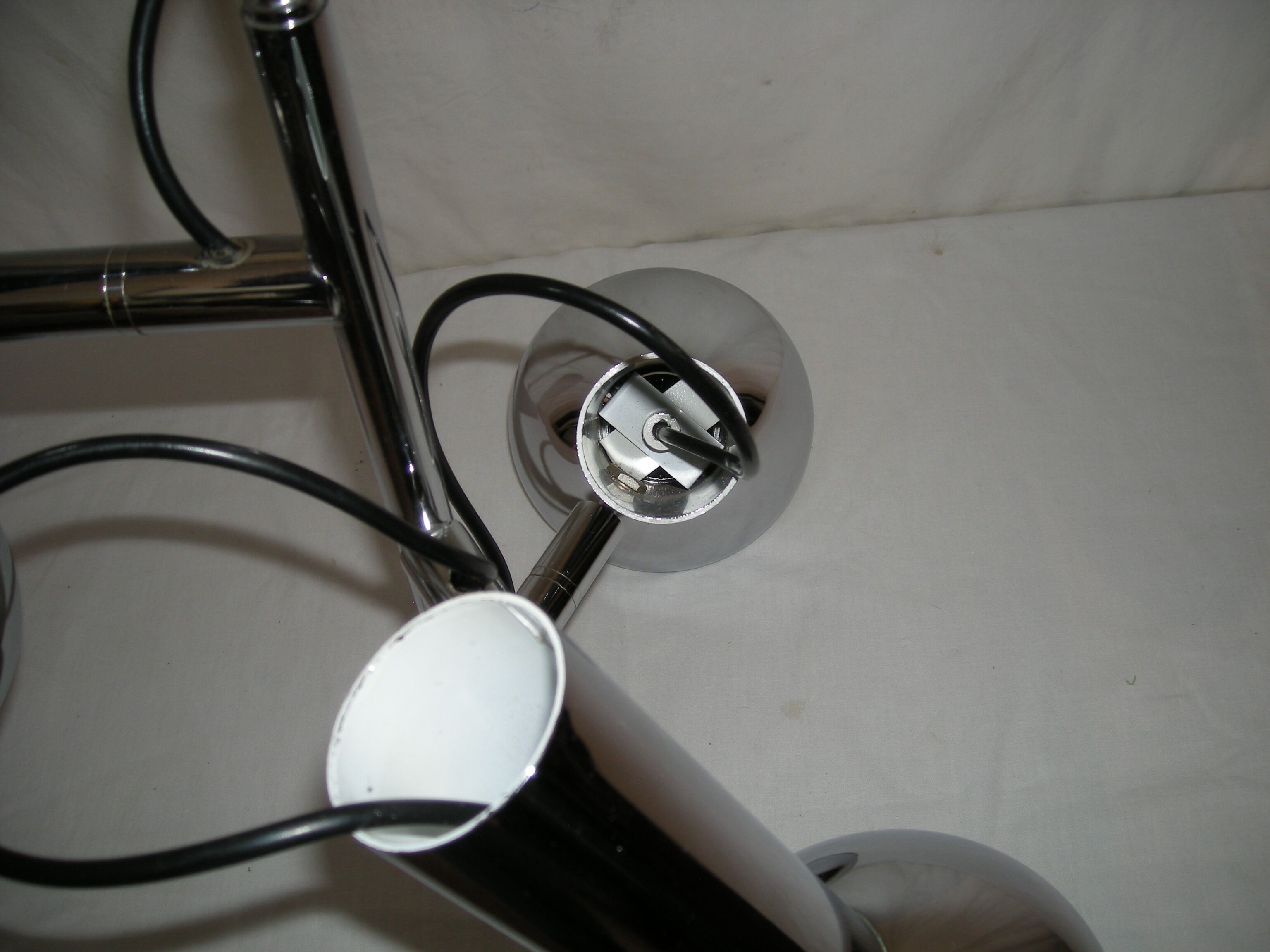 Chandelier spots of the 70s