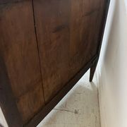 Louis XVI style chest of drawers in solid oak, 19th century