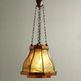 Copper Pendant Lamp, Sweden, 1950s