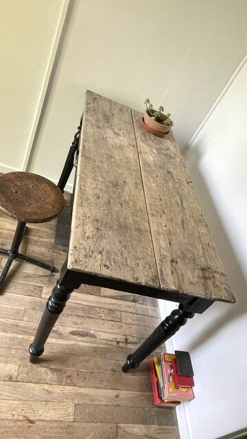 TABLE Desk ANTIQUE Louis Philippe style